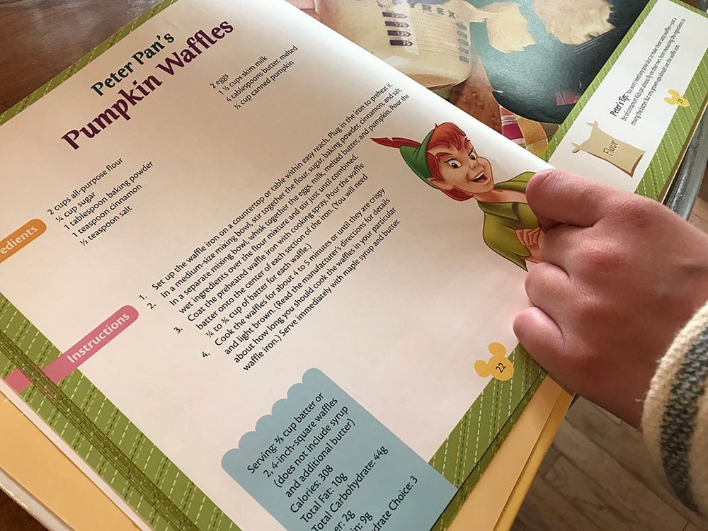 Dishing it Up Disney Style has themed recipes, simple ingredients, and easy-to-follow directions that encourage the youngest of chefs to help with meal prep!