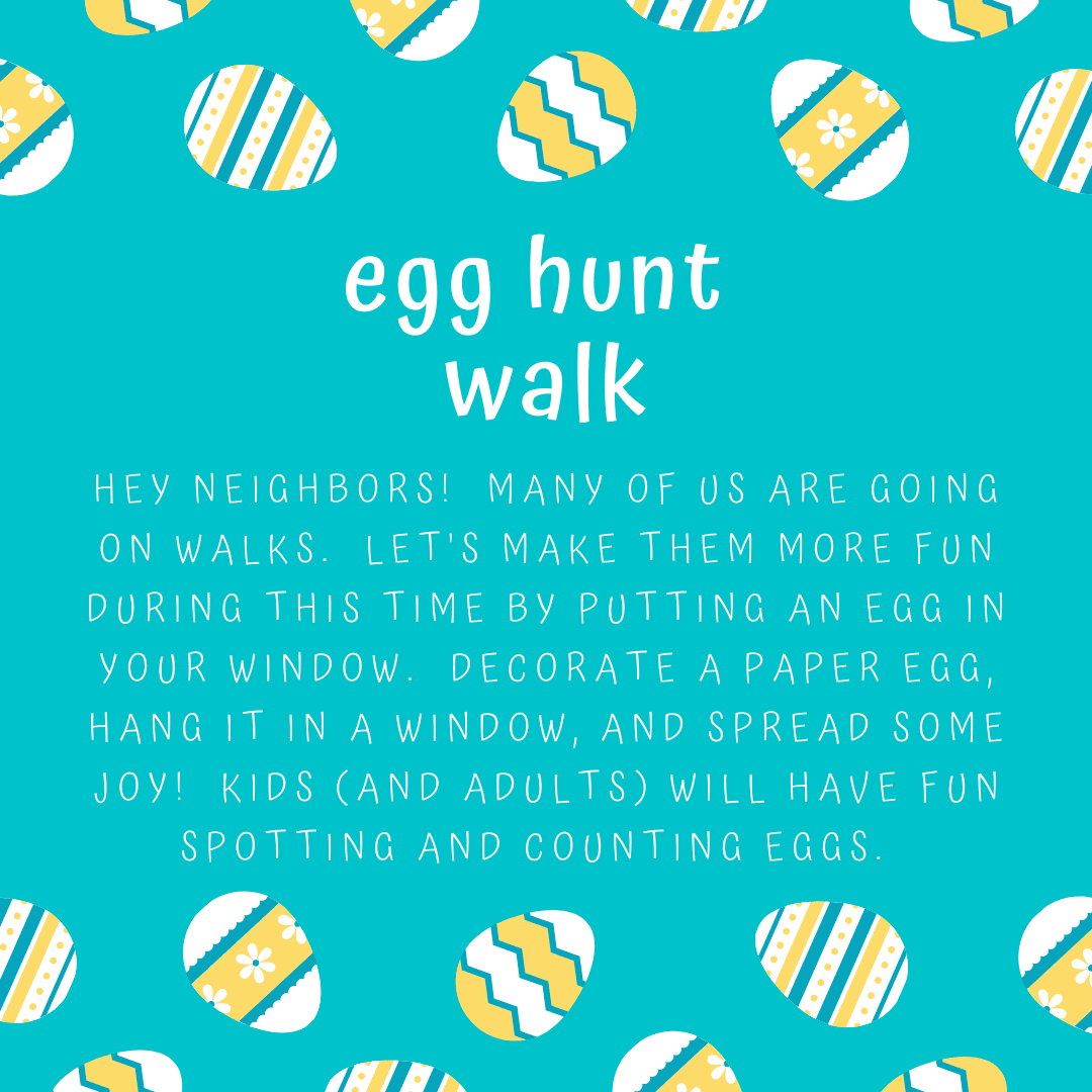 Egg Hunt Walk Egg Hunt Walk