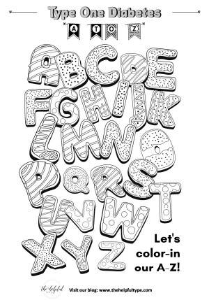 A-Z Coloring Sheet